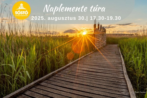 Naplemente túra a Sóstón